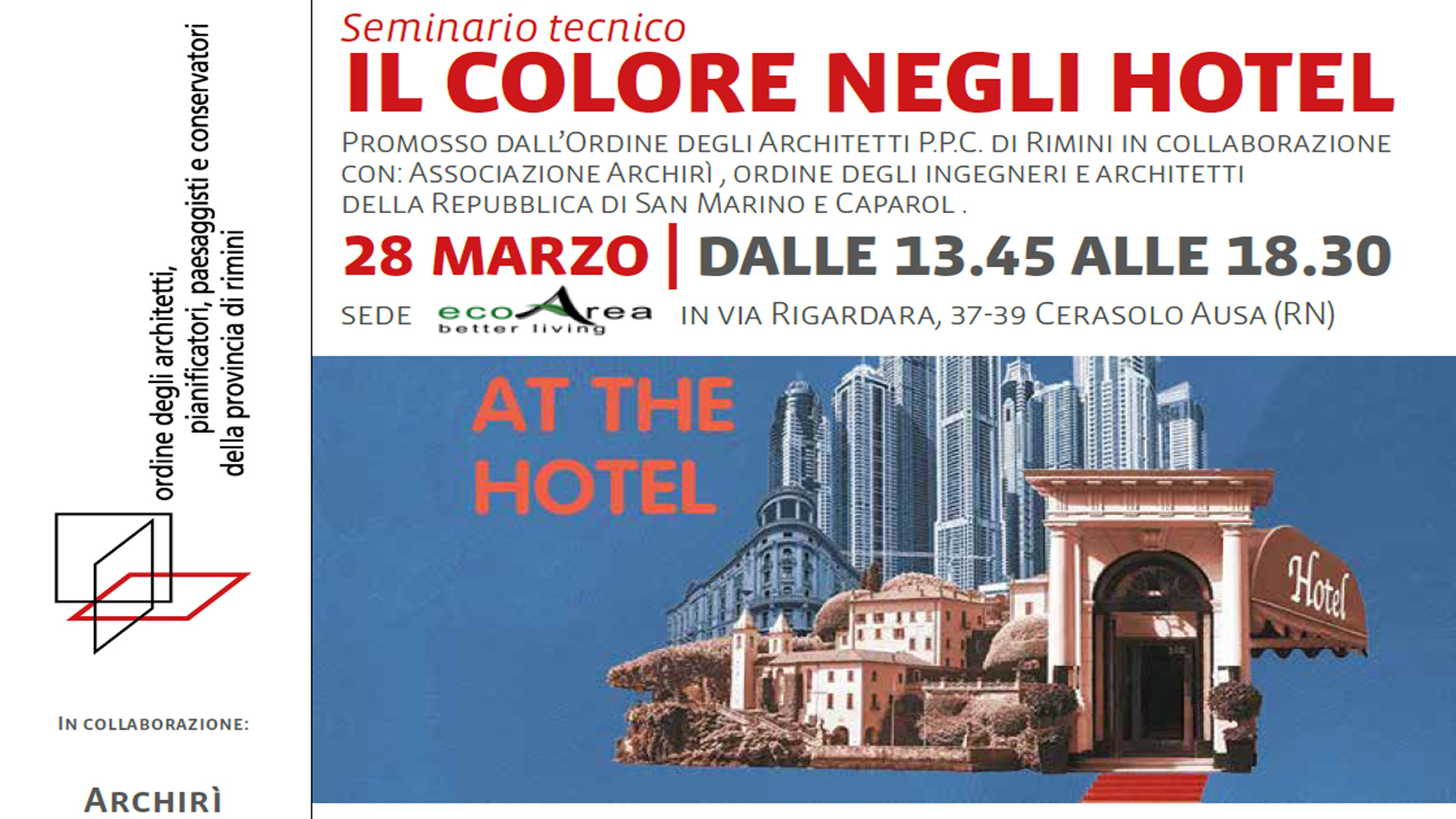 IL COLORE NEGLI HOTEL